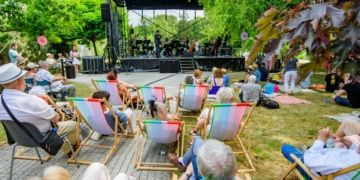 Piknik Grohmana w ŁSSE. Plenerowe studio Radia Łódź [ZDJĘCIA]