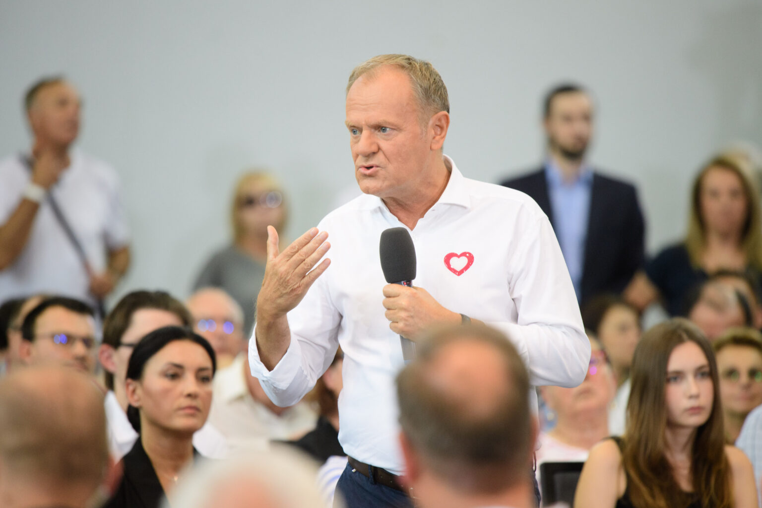 Premier Donald Tusk w Pabianicach Fot Sebastian Szwajkowski (27) Premier Donald Tusk w Pabianicach Fot Sebastian Szwajkowski 27