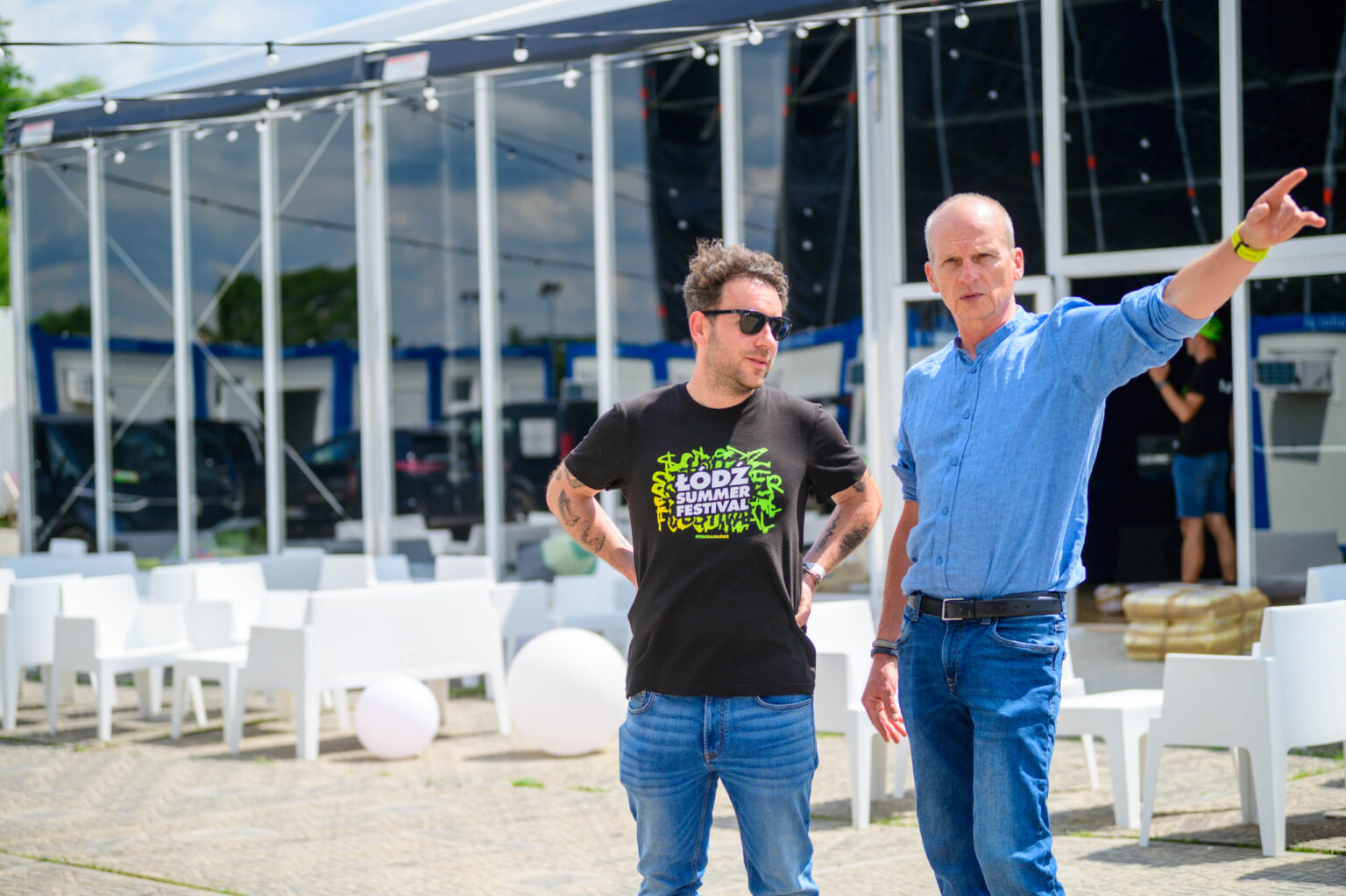 Sceny na Lodz Summer Festiwal prawie gotowe Fot Sebastian Szwajkowski 23