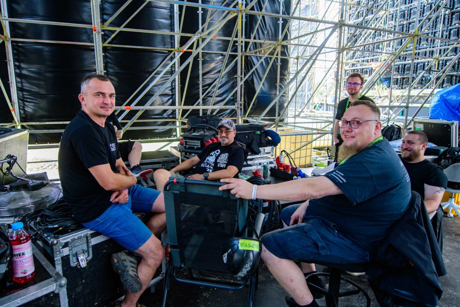 Sceny na Lodz Summer Festiwal prawie gotowe Fot Sebastian Szwajkowski 31
