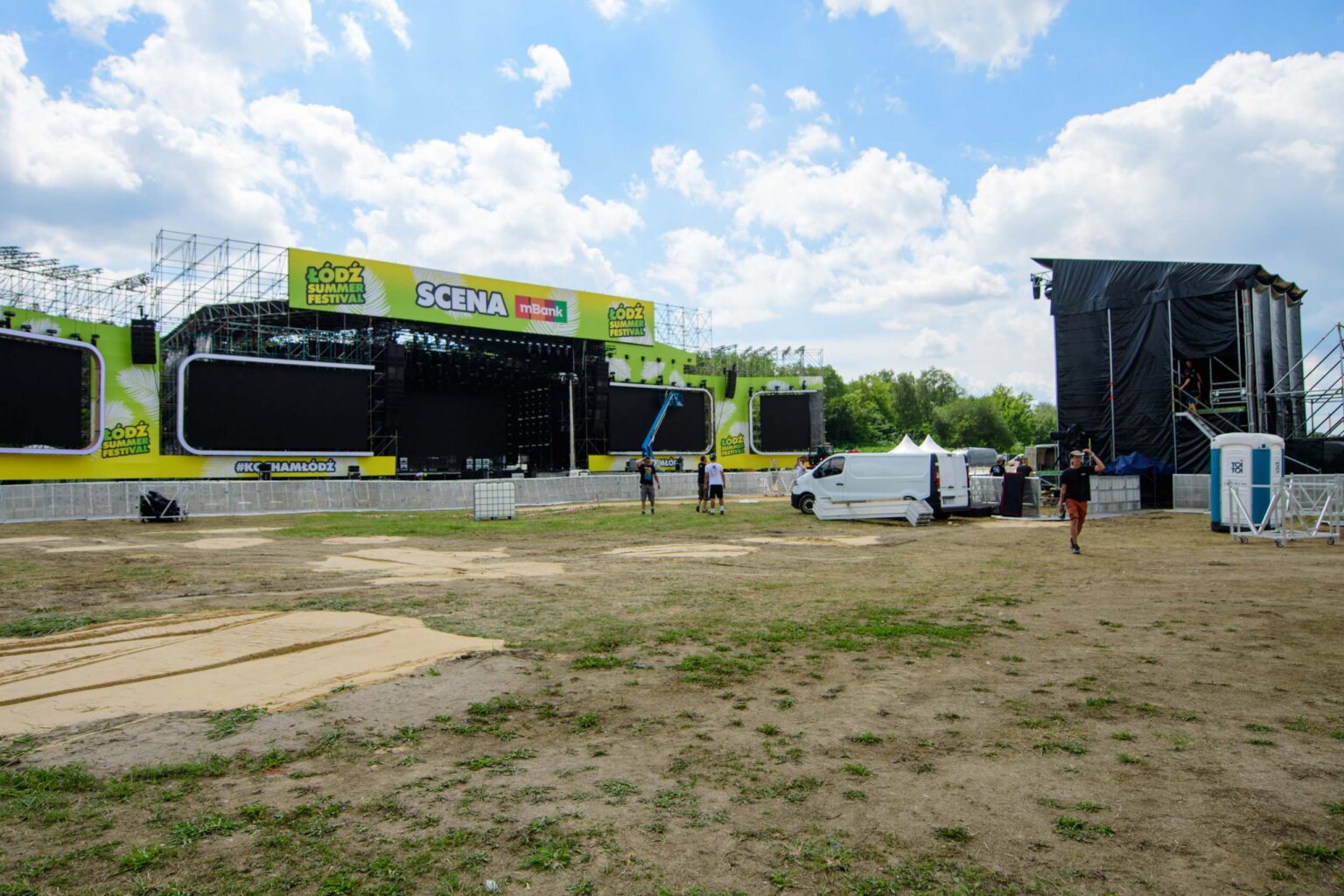 Sceny na Lodz Summer Festiwal prawie gotowe Fot Sebastian Szwajkowski 34