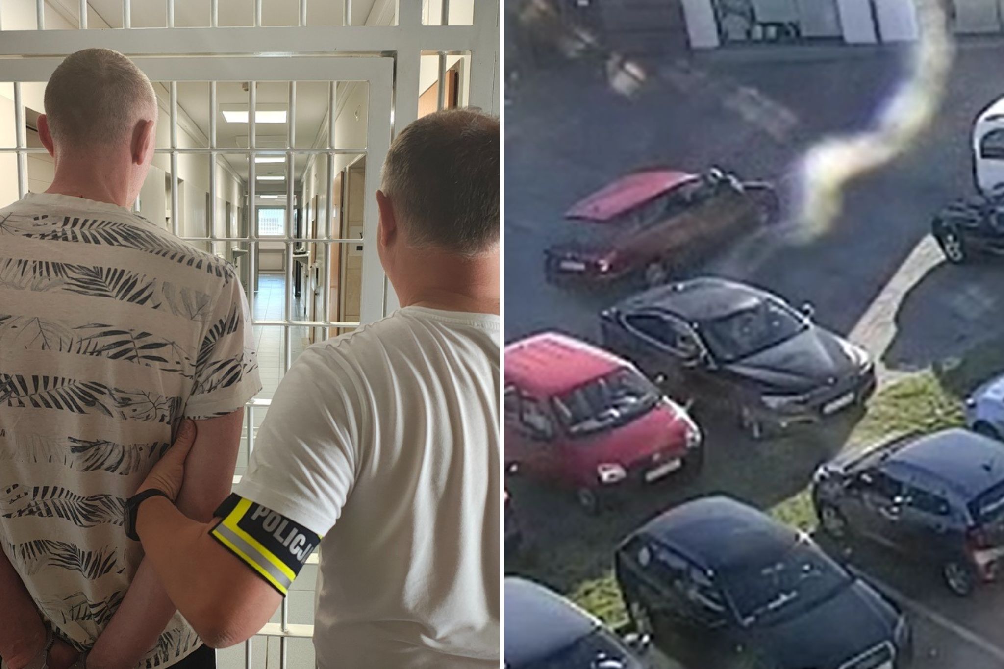 Chwile grozy w Aleksandrowie Łódzkim. Agresywny 50-latek napadł na parkingu na byłą partnerkę