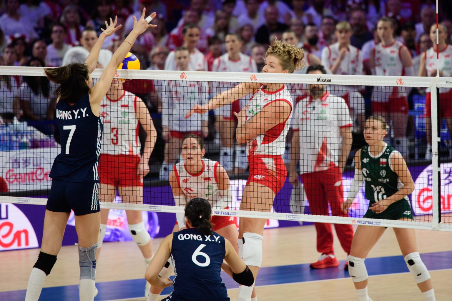VNL 2025 Polska Chiny Fot Sebastian Szwajkowski (29) VNL 2025 Polska Chiny Fot Sebastian Szwajkowski 29