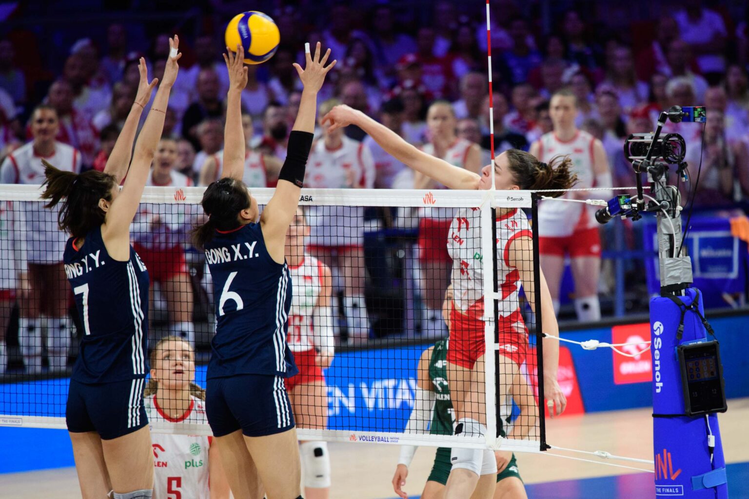 VNL 2025 Polska Chiny Fot Sebastian Szwajkowski (36) VNL 2025 Polska Chiny Fot Sebastian Szwajkowski 36