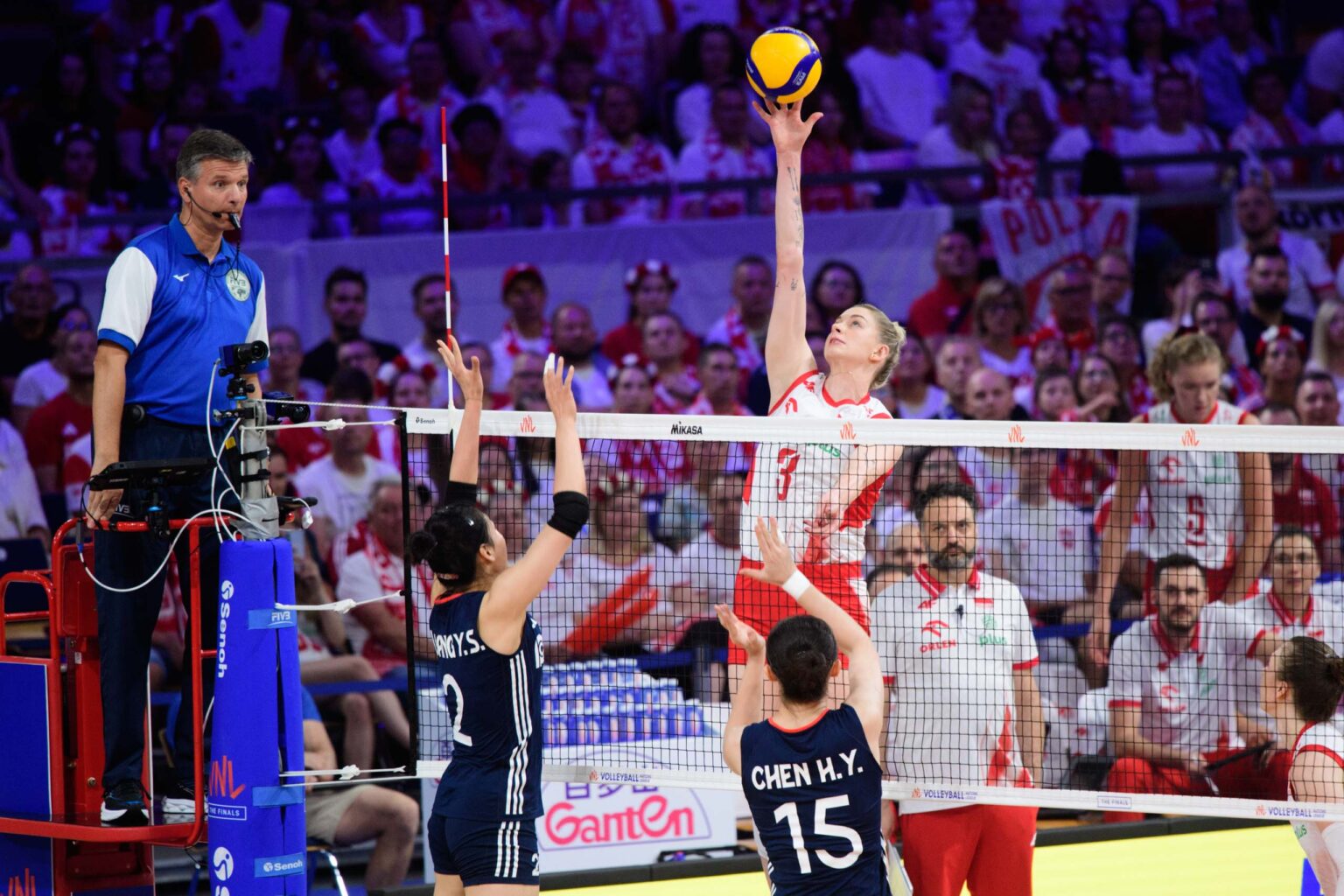 VNL 2025 Polska Chiny Fot Sebastian Szwajkowski (39) VNL 2025 Polska Chiny Fot Sebastian Szwajkowski 39