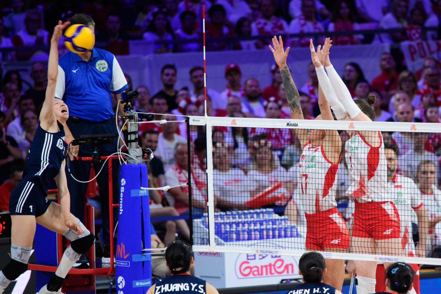 VNL 2025 Polska Chiny Fot Sebastian Szwajkowski (40) VNL 2025 Polska Chiny Fot Sebastian Szwajkowski 40