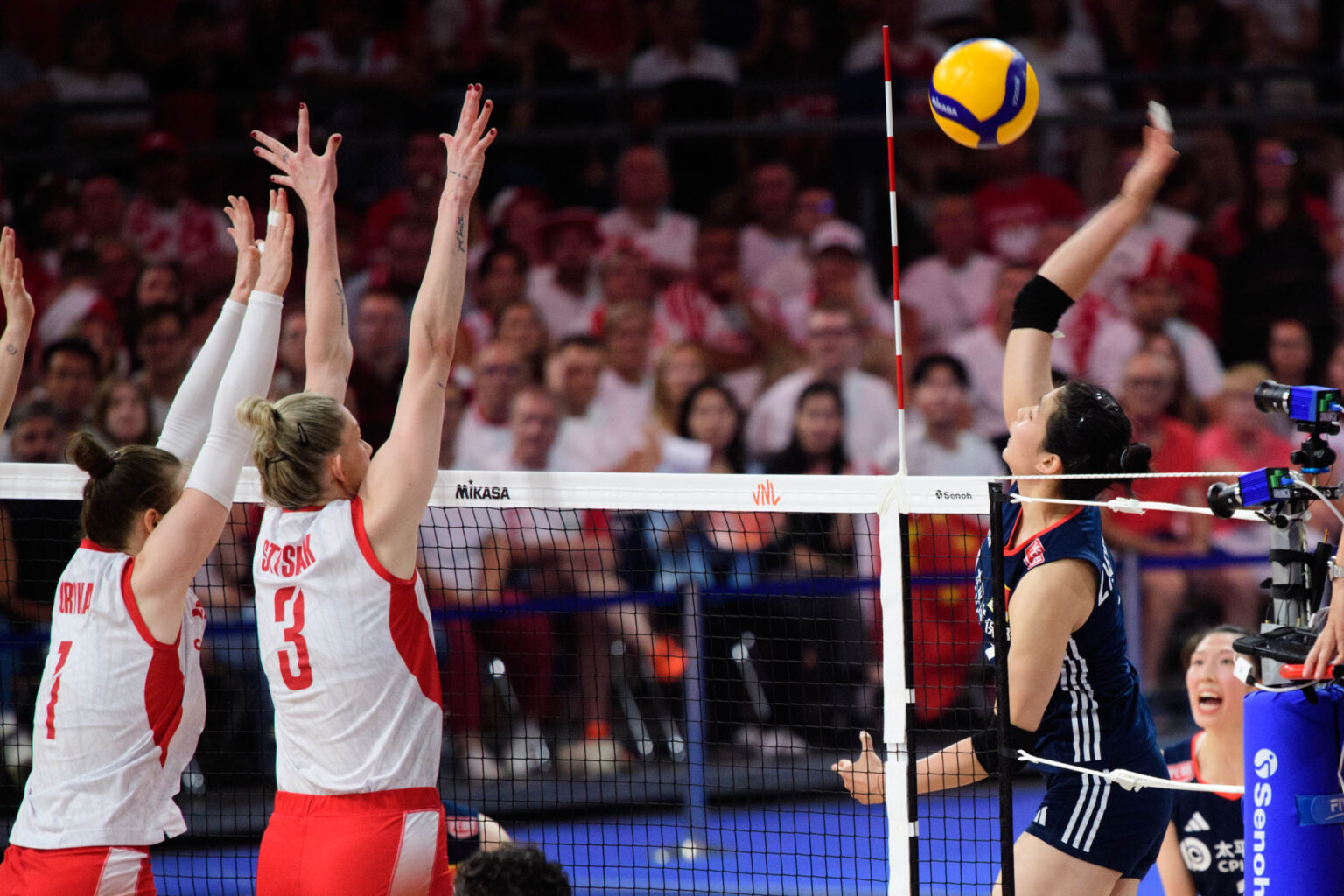 VNL 2025 Polska Chiny Fot Sebastian Szwajkowski (49) VNL 2025 Polska Chiny Fot Sebastian Szwajkowski 49
