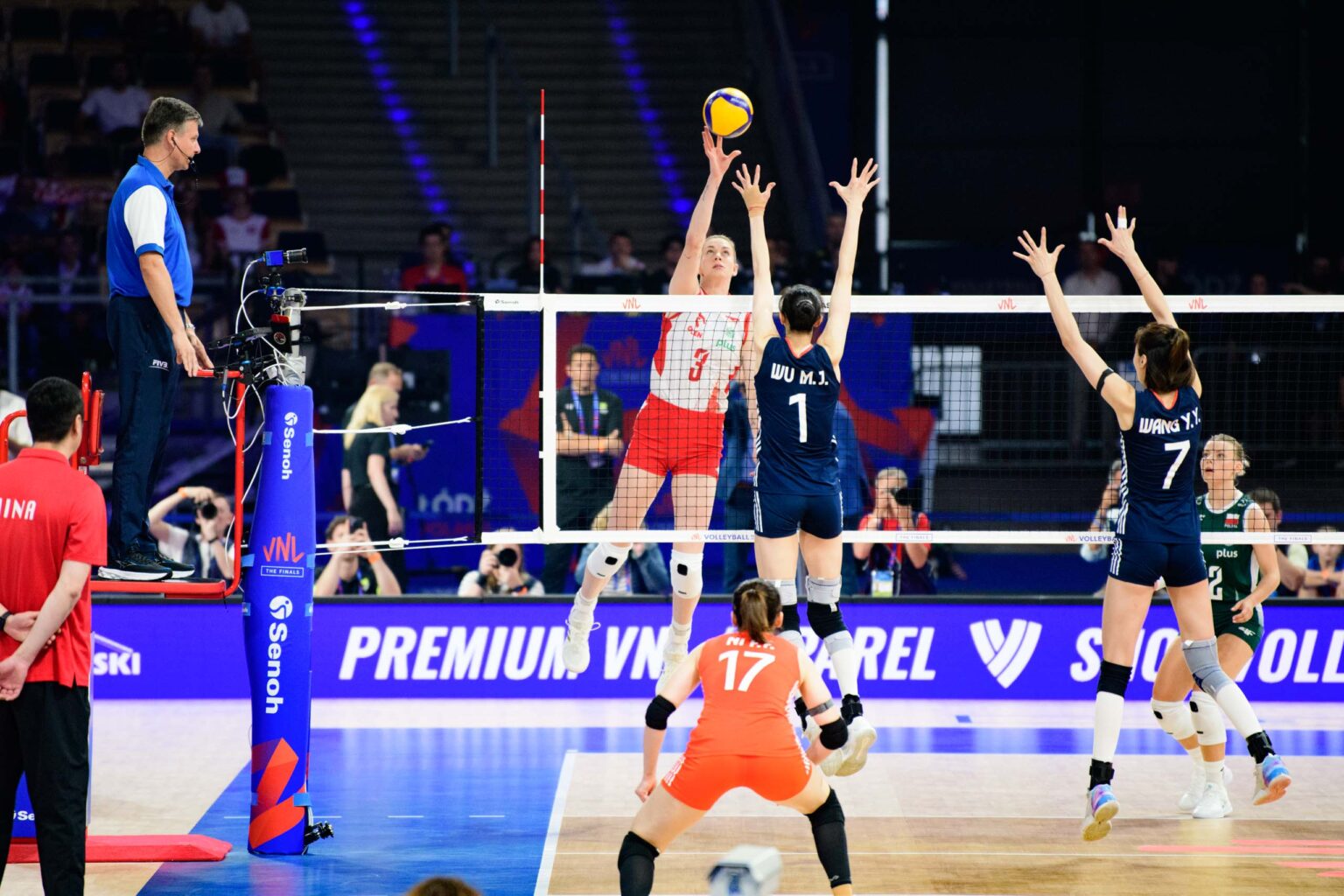 VNL 2025 Polska Chiny Fot Sebastian Szwajkowski (5) VNL 2025 Polska Chiny Fot Sebastian Szwajkowski 5
