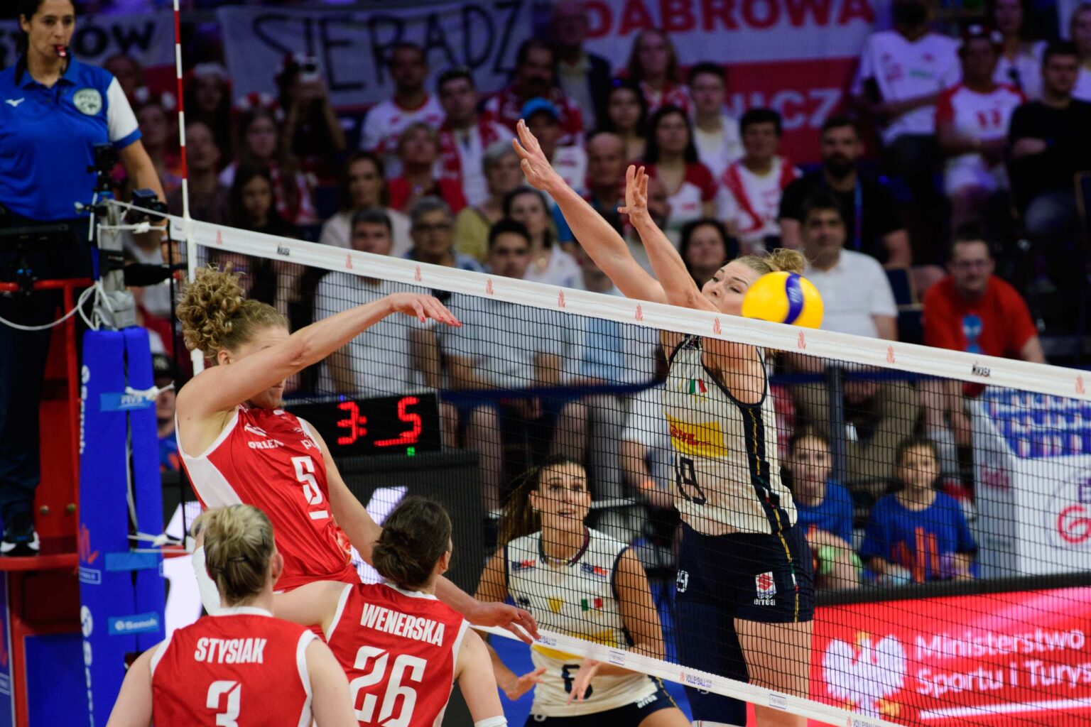 VNL 2025 Polska Wlochy Fot Sebastian Szwajkowski 12
