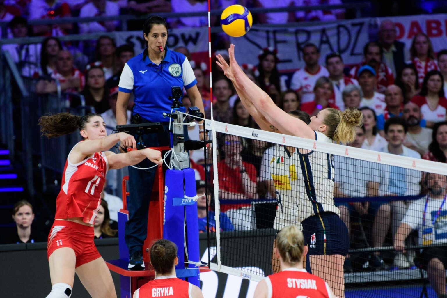 VNL 2025 Polska Wlochy Fot Sebastian Szwajkowski 17