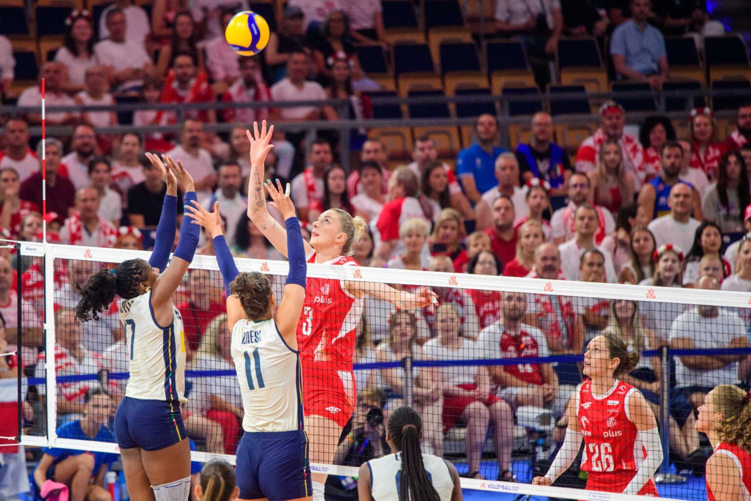 VNL 2025 Polska Wlochy Fot Sebastian Szwajkowski 36
