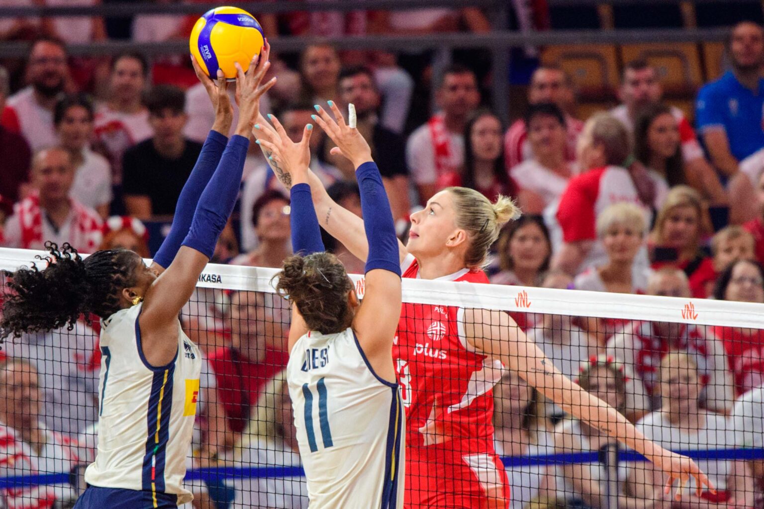 VNL 2025 Polska Włochy Fot Sebastian Szwajkowski_37 VNL 2025 Polska Wlochy Fot Sebastian Szwajkowski 37