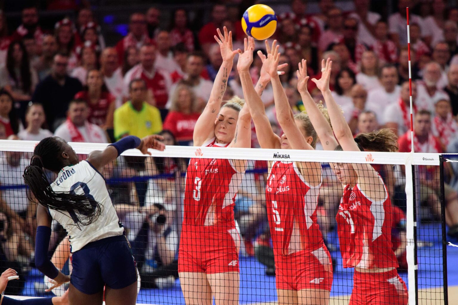 VNL 2025 Polska Włochy Fot Sebastian Szwajkowski_45 VNL 2025 Polska Wlochy Fot Sebastian Szwajkowski 45