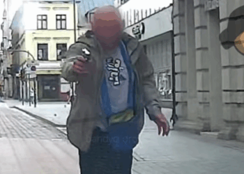 Celował z broni do kierowcy na ul. Jaracza