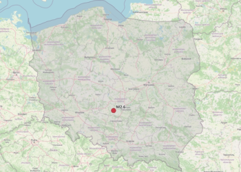Bełchatów: sejsmolodzy zarejestrowali niewielki wstrząs ziemi