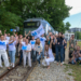 Wakacyjny Tramwaj Radia Łódź znów wyjechał na ulice Łodzi. Tańce, śpiewy i cukierki