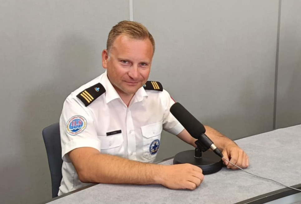 Patryk Sokal, prezes WOPR w Łódzkiem