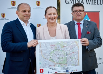 W centrum Wielunia powstanie droga rowerowa. Będzie też zieleń i stacje napraw