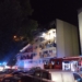Pożar mieszkania na Kozinach. Ewakuacja mieszkańców