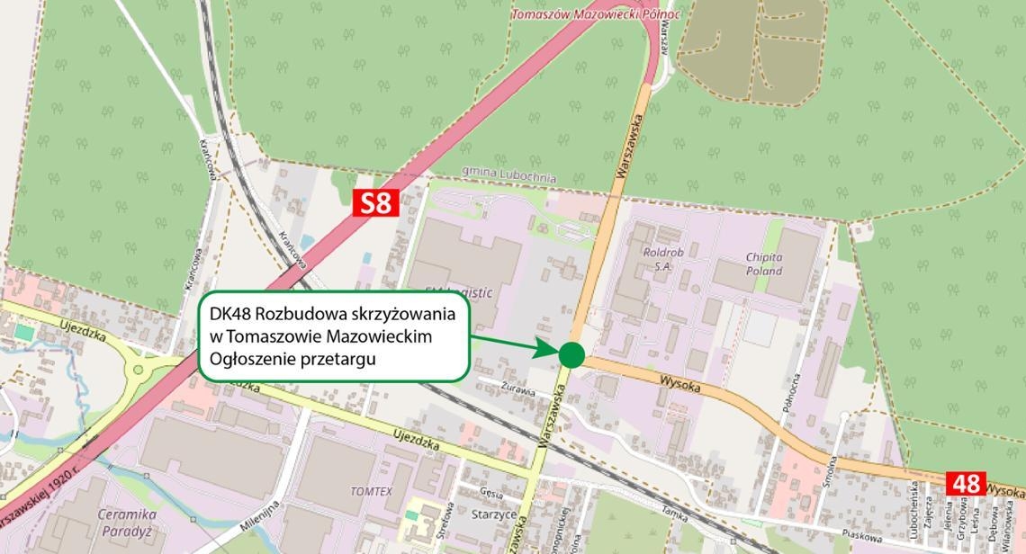 Nowe rondo powstanie w Tomaszowie Mazowieckim. Będzie bezpieczniej na ważnym skrzyżowaniu 1 Nowe rondo powstanie w Tomaszowie Mazowieckim. Będzie bezpieczniej na ważnym skrzyżowaniu