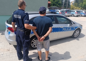 Rowerem po autostradzie. Pijany Gruzin zatrzymany przez policję