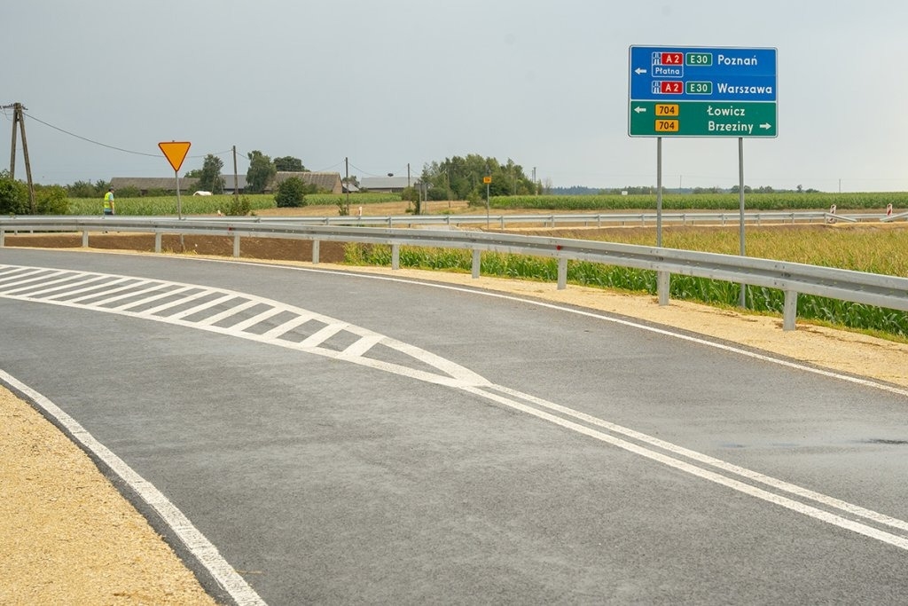 Dojazd do A2 gotowy. Prace zakończono z wyprzedzeniem 1 Dojazd do A2 gotowy