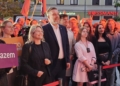 Adrian Zandberg w Łodzi. "Naprawdę potrzebujemy państwa, które przestanie zawodzić swoich obywateli" [ZDJĘCIA]