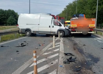 Groźny wypadek na S8. Interwencja helikoptera LPR