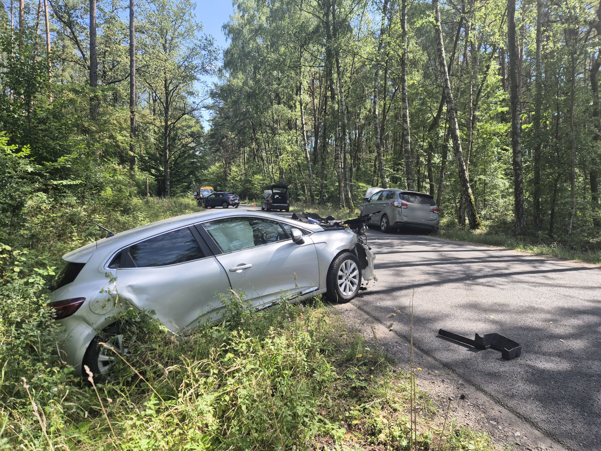 Wypadek na Wierzejskiej w Piotrkowie Trybunalskim. Droga Piotrków - Koło jest już przejezdna