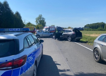Śmiertelny wypadek na DK48. Nie żyje 77-latka