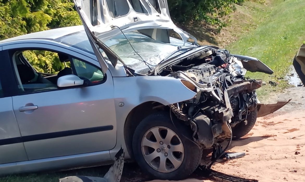 Groźny wypadek w powiecie rawskim. Lądował śmigłowiec LPR