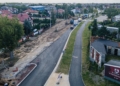 W Żychlinie budują 2 nowe ronda, fot. Piotr Wajman/Urząd Marszałkowski Województwa Łódzkiego