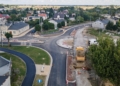 W Żychlinie budują 2 nowe ronda, fot. Piotr Wajman/Urząd Marszałkowski Województwa Łódzkiego