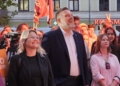 Adrian Zandberg w Łodzi. "Naprawdę potrzebujemy państwa, które przestanie zawodzić swoich obywateli" [ZDJĘCIA]