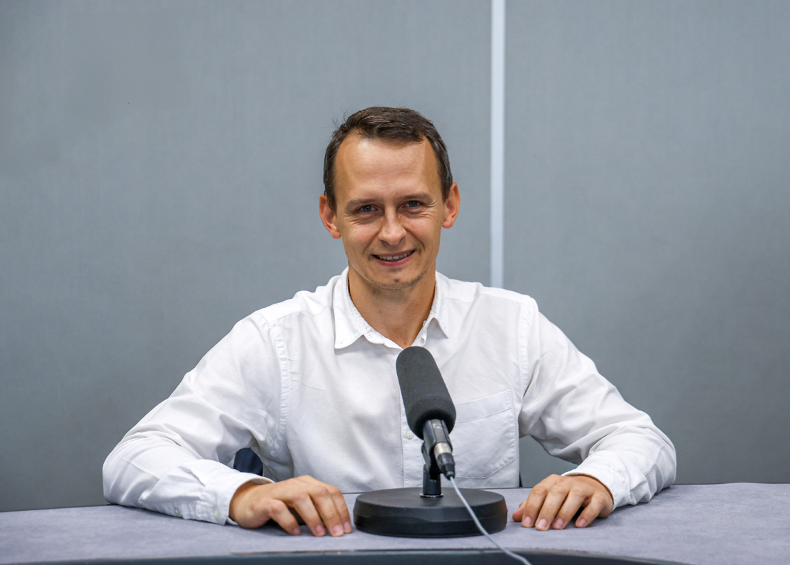 Co przyniosą rozmowy w Białym Domu? Bartosz Kaczorowski gościem Radia Łódź 1 Bartosz Kaczorowski fot. Konrad Ciezki