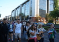 Jubileuszowa łódzka pielgrzymka na Jasną Górę. Pątnicy idą po raz setny