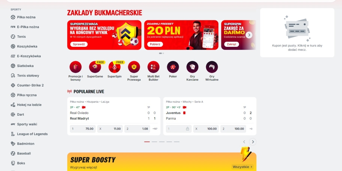 Kod do Superbet