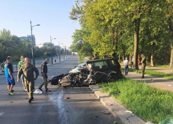 Wypadek na skrzyżowaniu Śmigłego-Rydza i Tymienieckiego, fot. Łukasz Gruchała