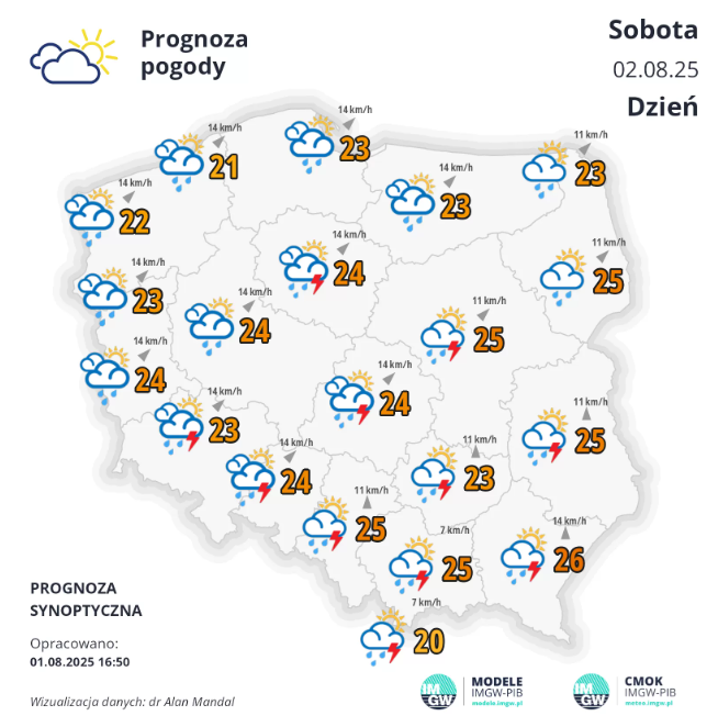 Pogoda na weekend | Deszcz i burze nie ustępują
