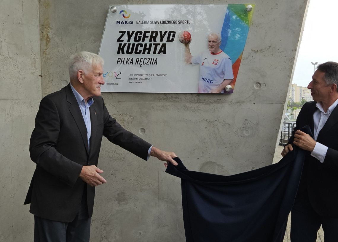 Zygfryd Kuchta dołączył do Galerii Sław Łódzkiego Sportu