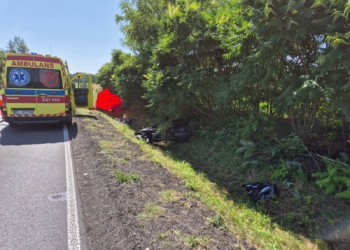Śmiertelny wypadek z udziałem motocyklisty w gminie Piątek