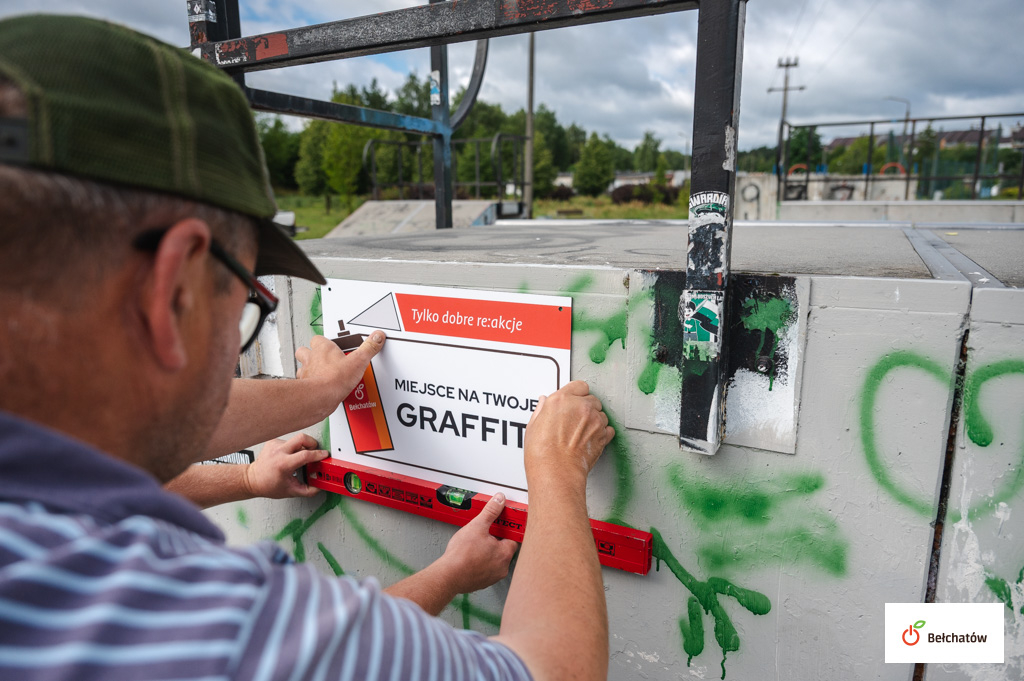 Graffiti w Bełchatowie dla każdego. "Te mury są wasze" 1 Grafitti w Bełchatowie dla każdego. "Te mury są wasze"