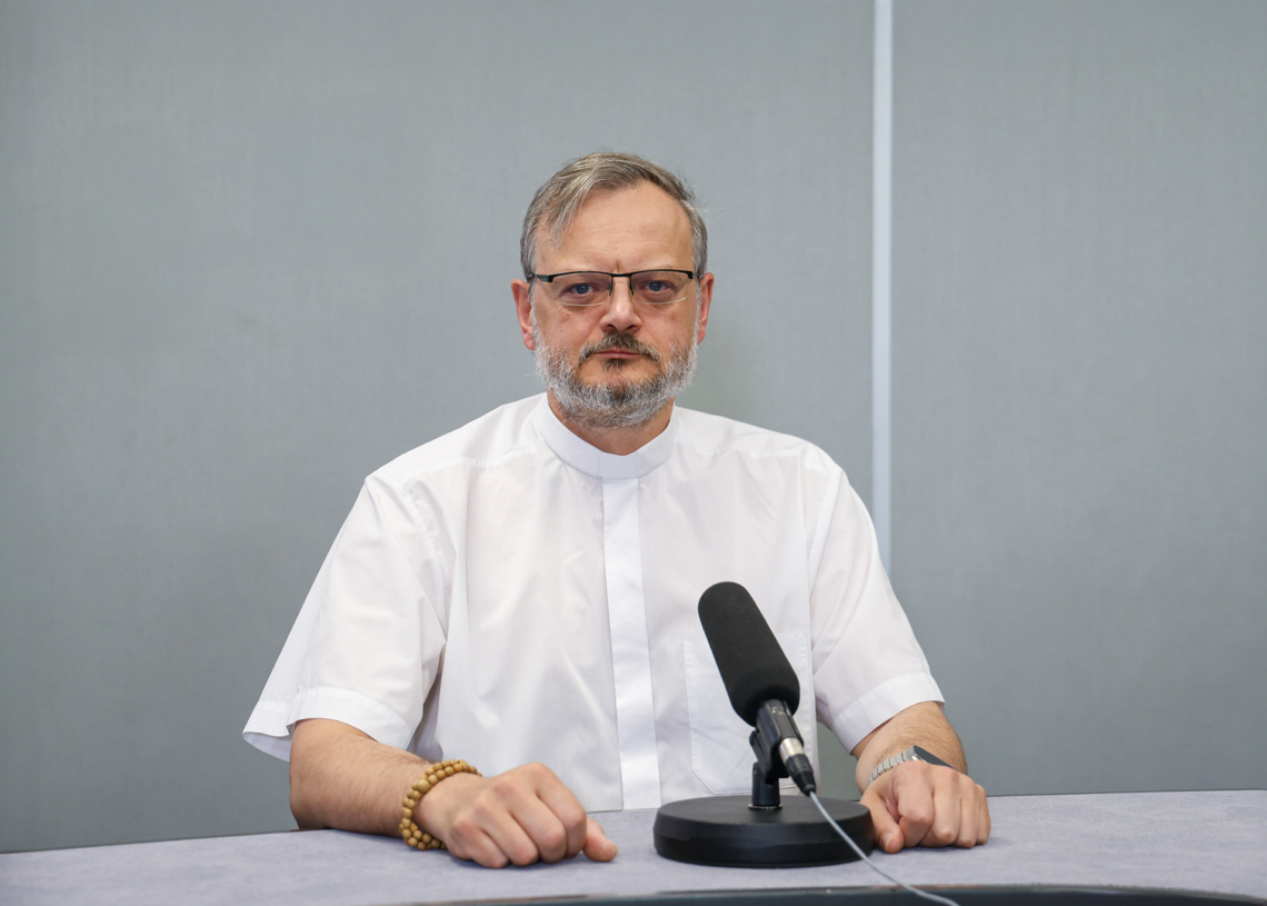 ks. Arkadiusz Lechowski, fot. Konrad Ciężki