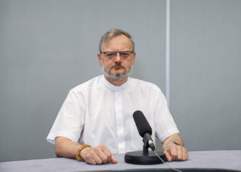 ks. Arkadiusz Lechowski, fot. Konrad Ciężki