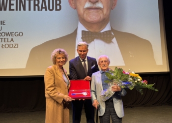 Leon Weintraub Honorowym Obywatelem Łodzi. Świadek historii odebrał klucze do miasta