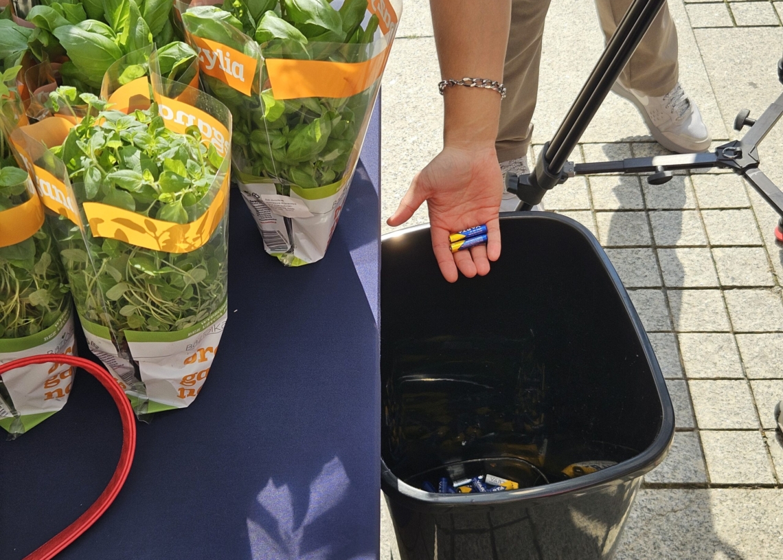 Drugie życie dla baterii. Akcja z okazji Dnia Recyklingu w Łodzi
