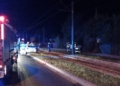 Groźny wypadek w Konstantynowie. Stanęła linia 43 3 Groźny wypadek w Konstantynowie, fot. A. Łużyński
