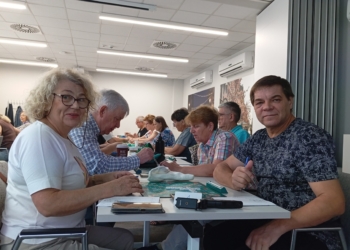 Turniej scrabble dla seniorów, fot. A. Łużyński
