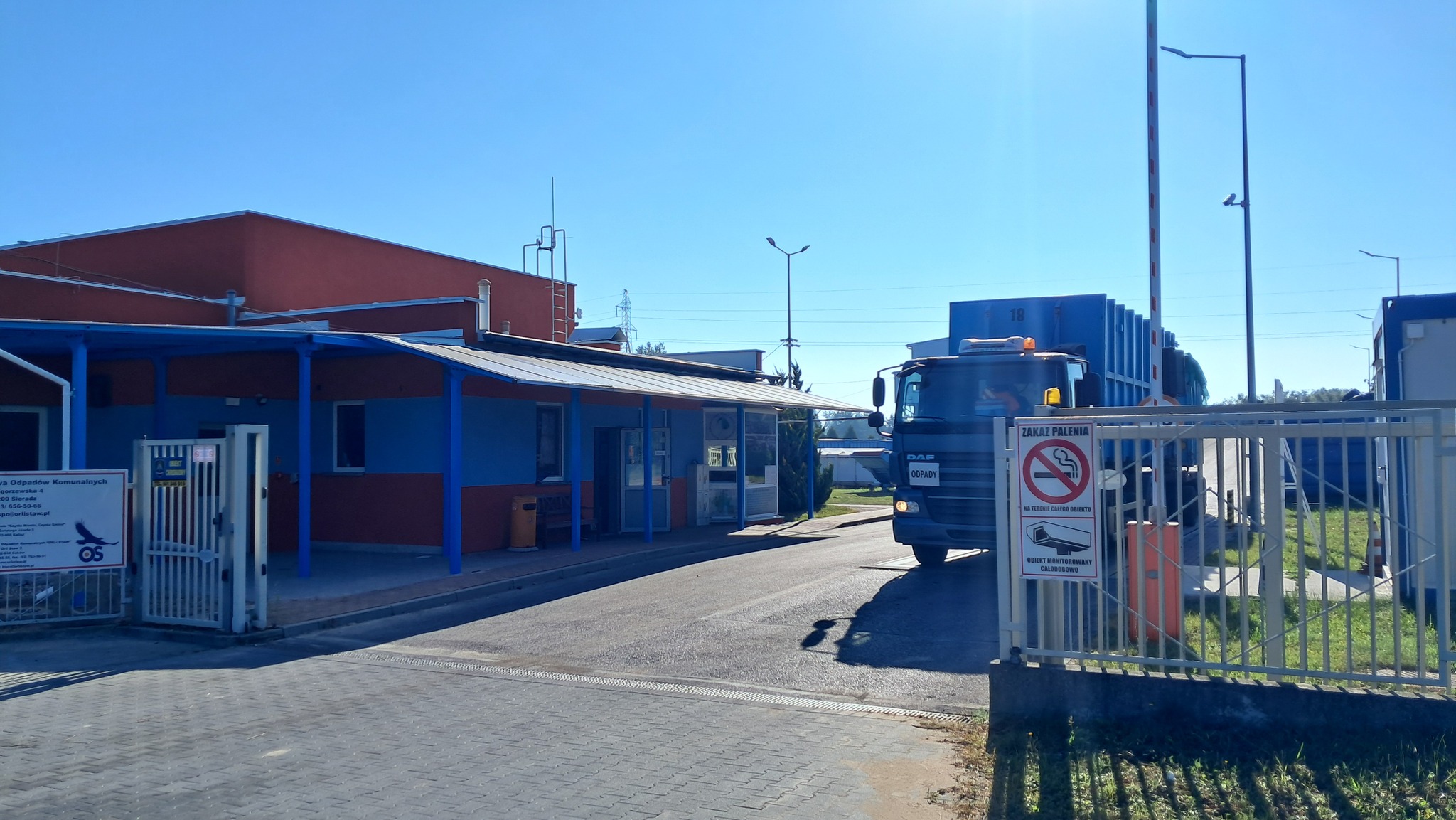 Remont sieradzkiego PSZOK-u. Utrudnienia dla kierowców