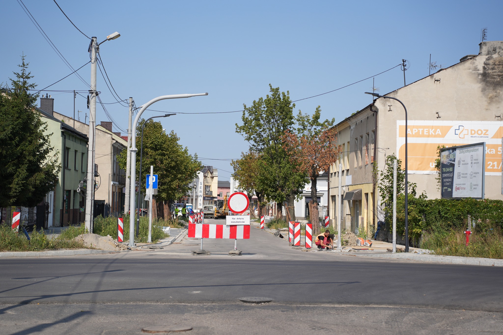 Remont ważnych ulic w centrum Skierniewic. Batorego wyłączona z ruchu